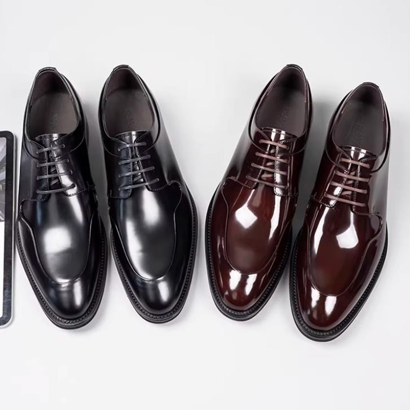 Men Formal Wear Top - Sepatu Kulit Sapi Lapisan Kulit Domba