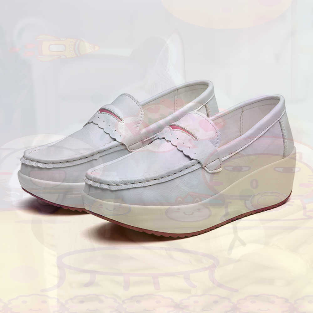 Men'S Formal Wear Stores - Plataform Sepatu Kets Merah Muda Musim
