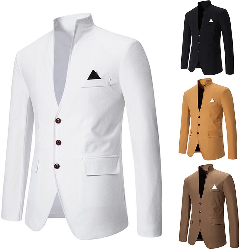 Men Formal Wear Top - Jas Tuxedo Pria Kasual untuk Pernikahan,