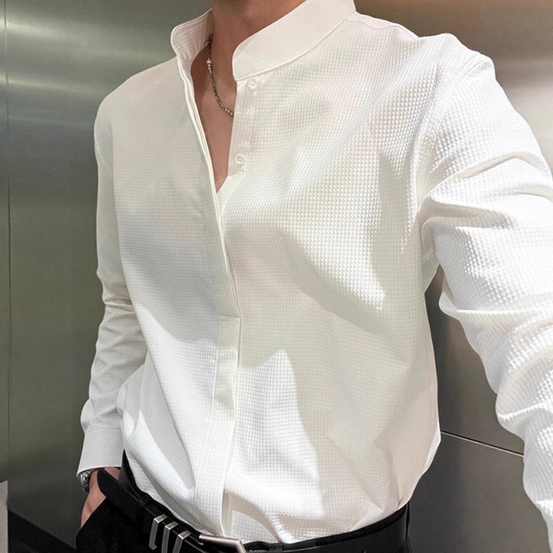 Kemeja Pria Gaya Dewasa Ringan - Formal Wear For Men Xxl ulasan dan harga