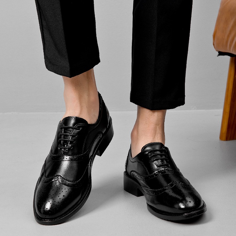 Sepatu Kulit Formal Gaya Klasi - Men'S Style Formal Wear ulasan dan harga