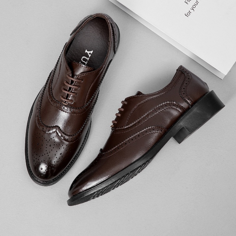 Sepatu Kulit Formal Gaya Klasi - Men'S Style Formal Wear ulasan dan harga