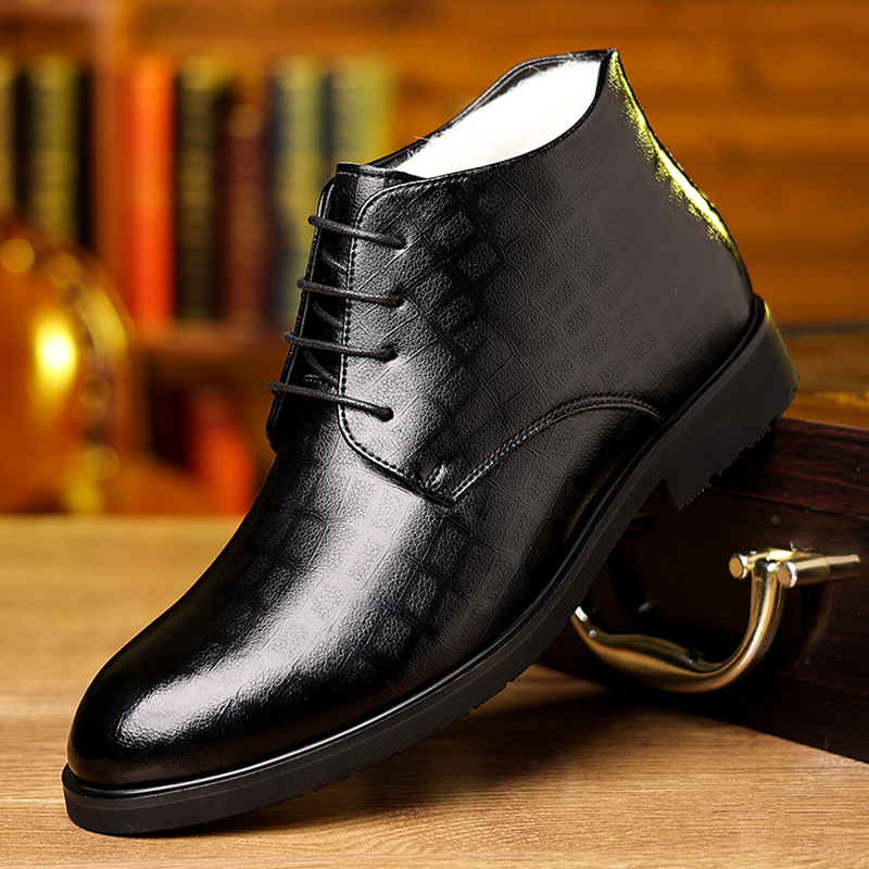 Sepatu bot kulit pria, sepatu  - Men Formal Wear Top ulasan dan harga
