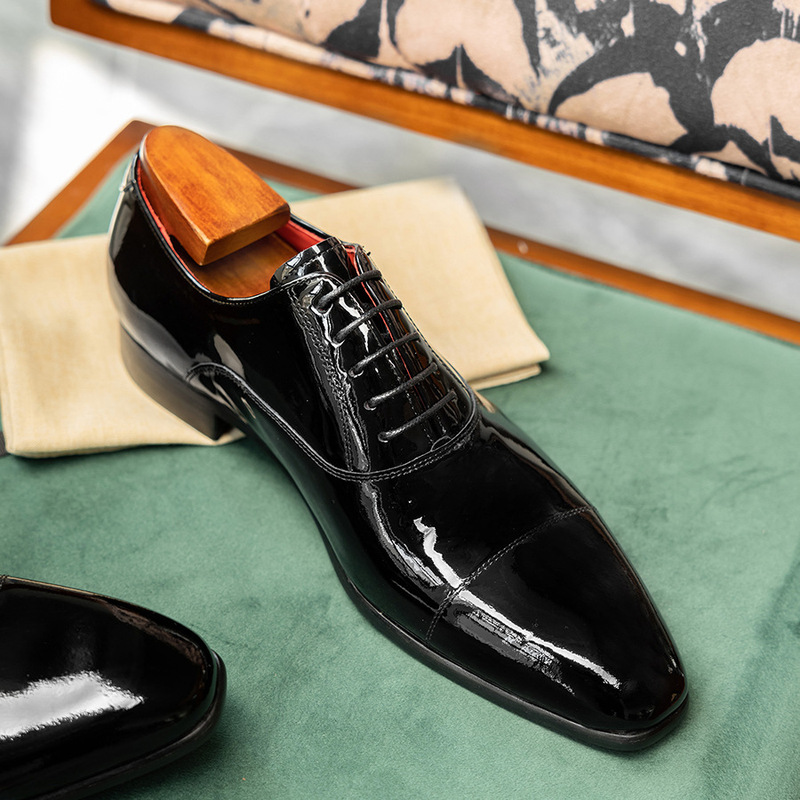 Sepatu Kulit Pria Formal Gaya  - Men'S Style Formal Wear ulasan dan harga