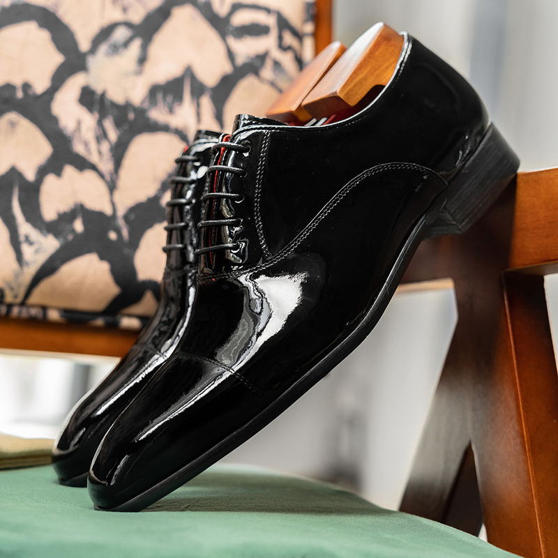 Sepatu Kulit Pria Formal Gaya  - Men'S Style Formal Wear ulasan dan harga
