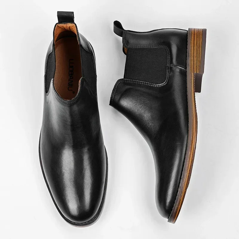 Sepatu Bot Fashion Bisnis Pria - Men Formal Wear Top ulasan dan harga